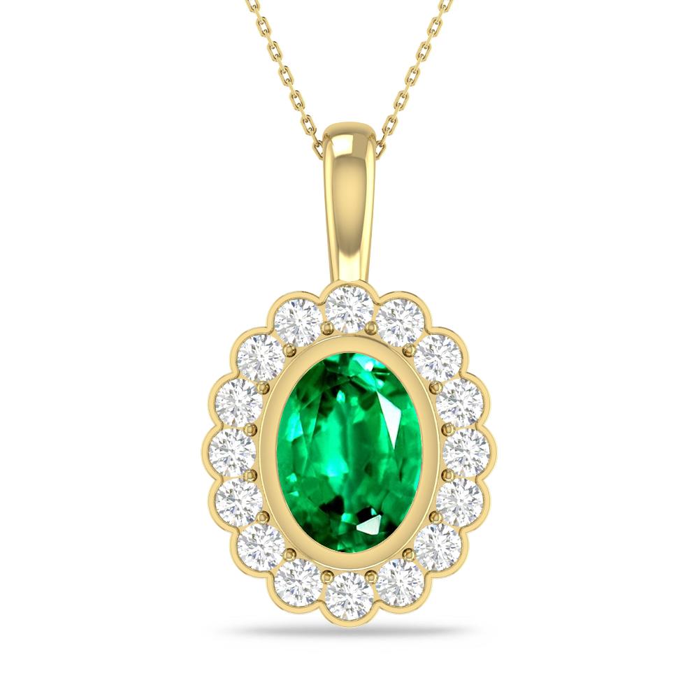 Yellow Gold - Emerald