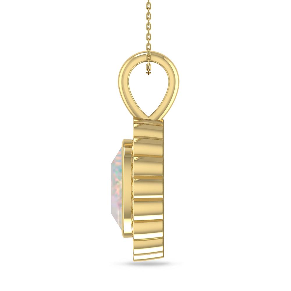 Yellow Gold - Opal