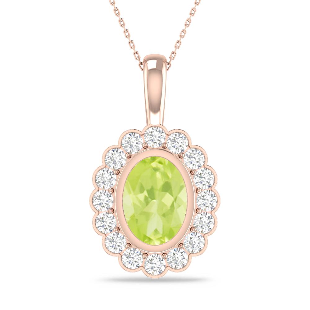 Rose Gold - Peridot