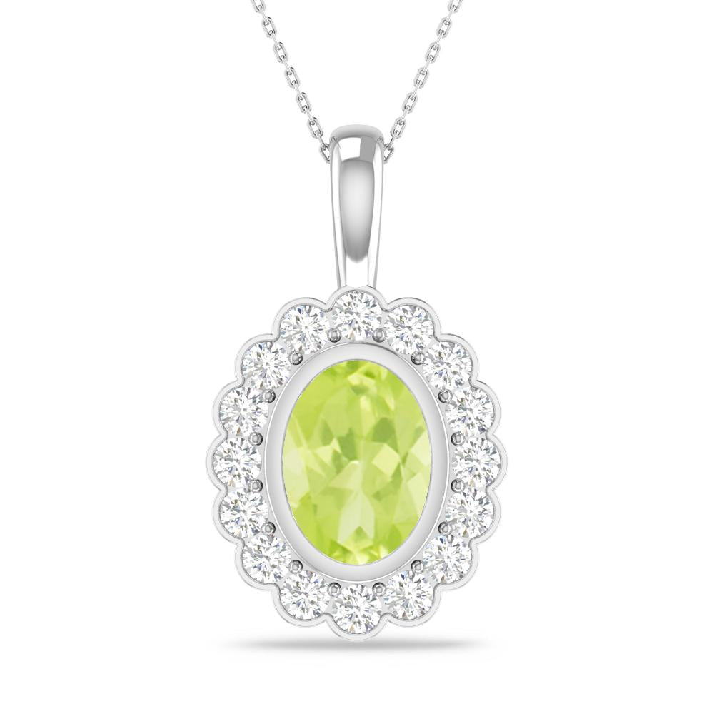 White Gold - Peridot