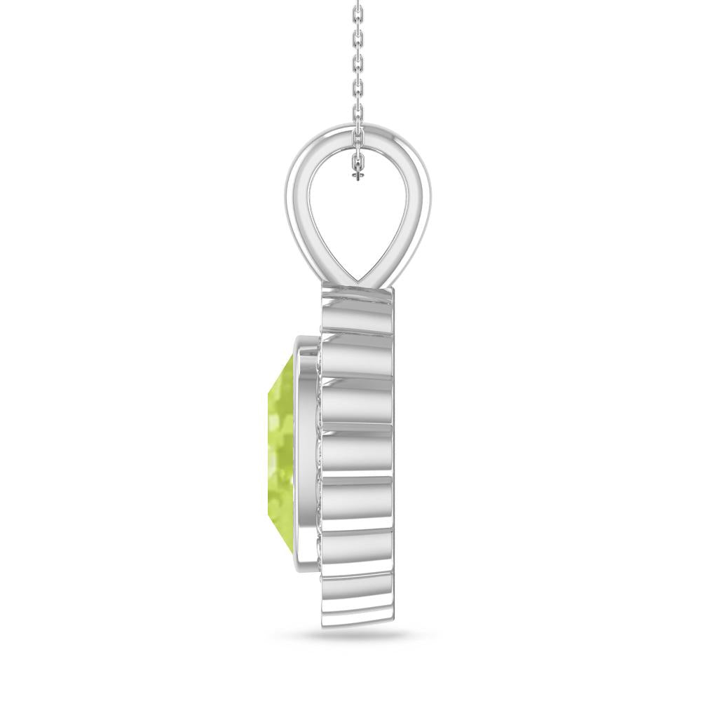 White Gold - Peridot