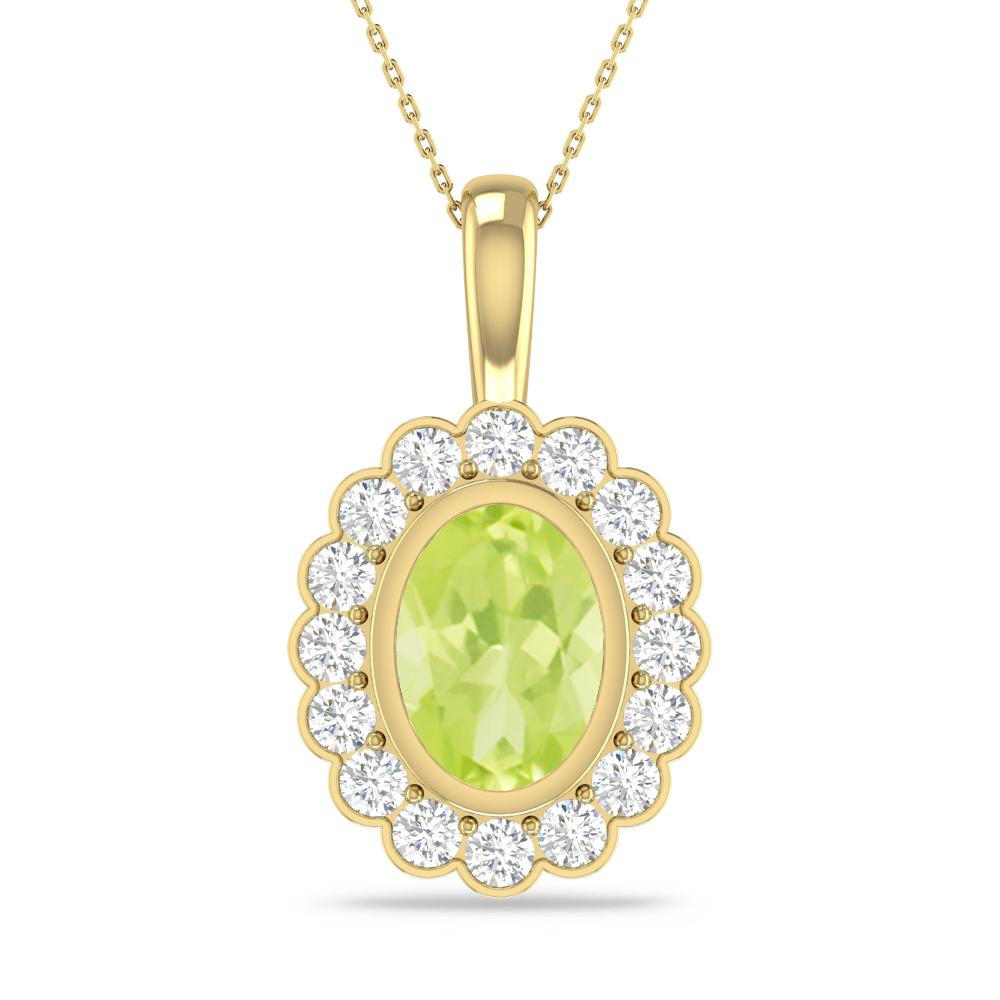 Yellow Gold - Peridot