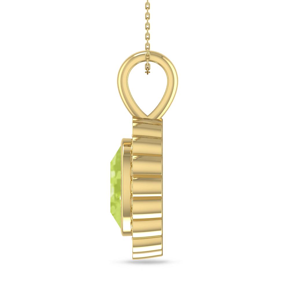 Yellow Gold - Peridot
