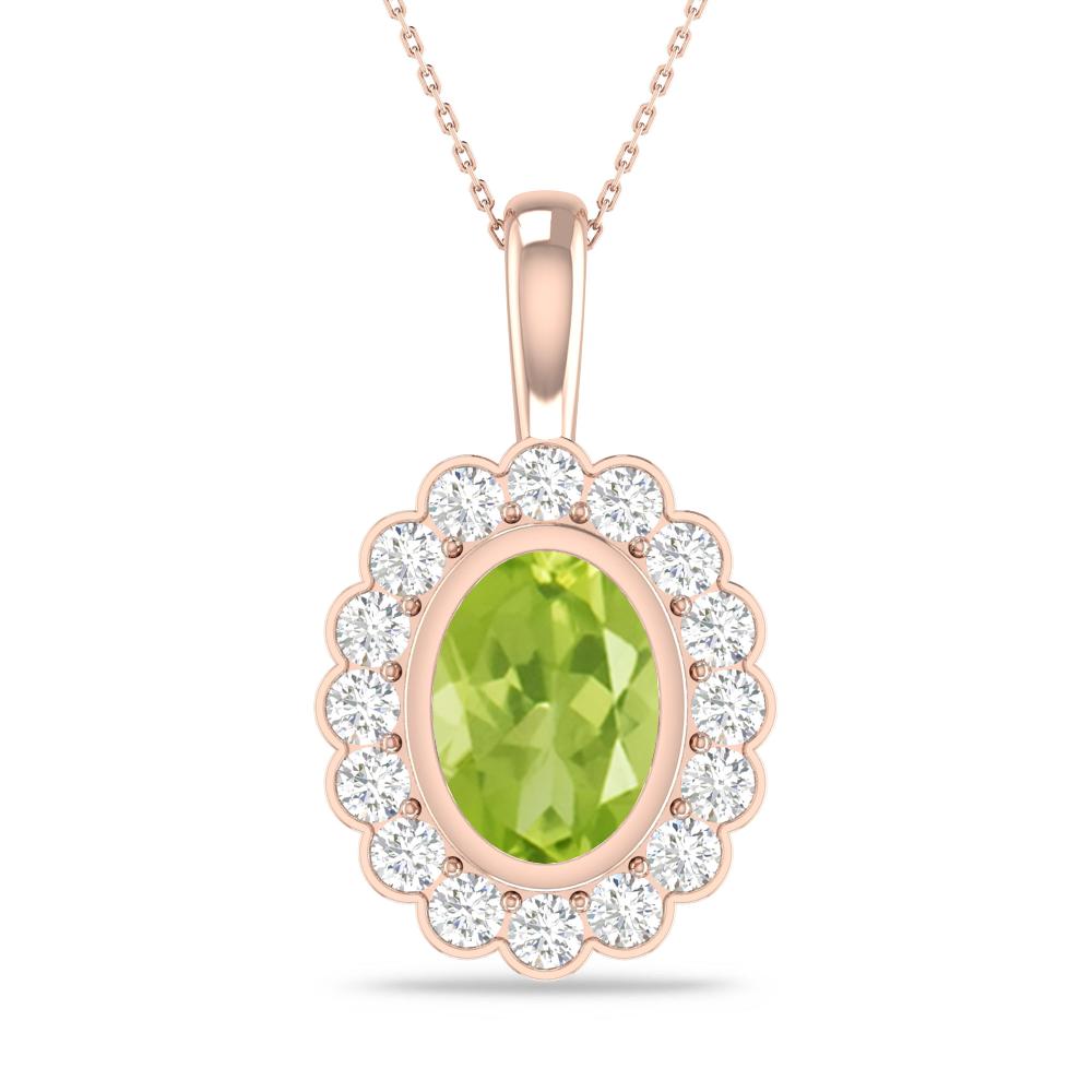 Rose Gold - Peridot