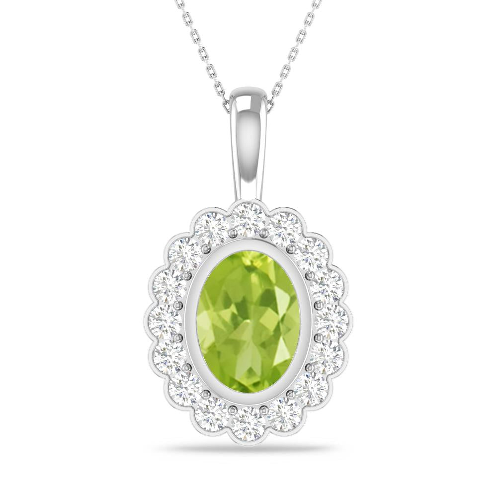 White Gold - Peridot