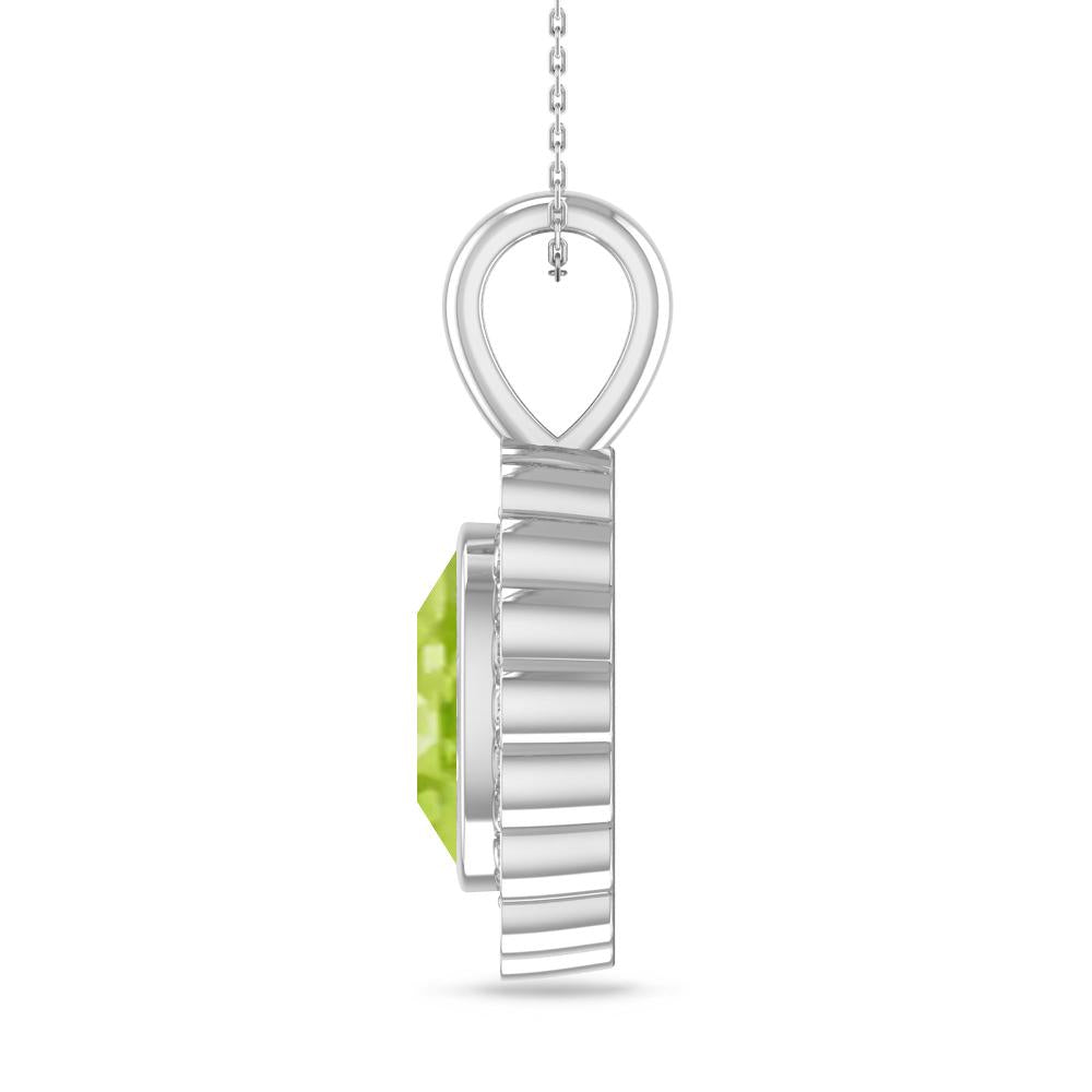 White Gold - Peridot