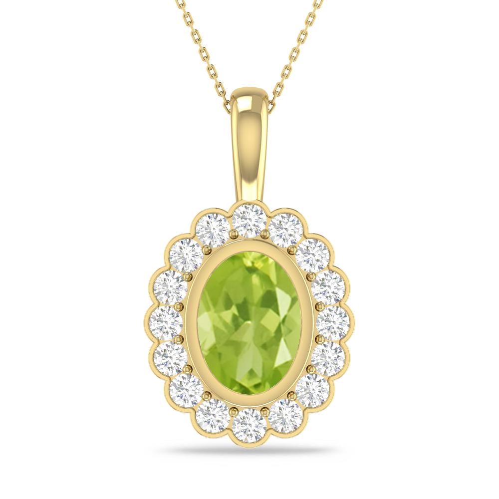 Yellow Gold - Peridot