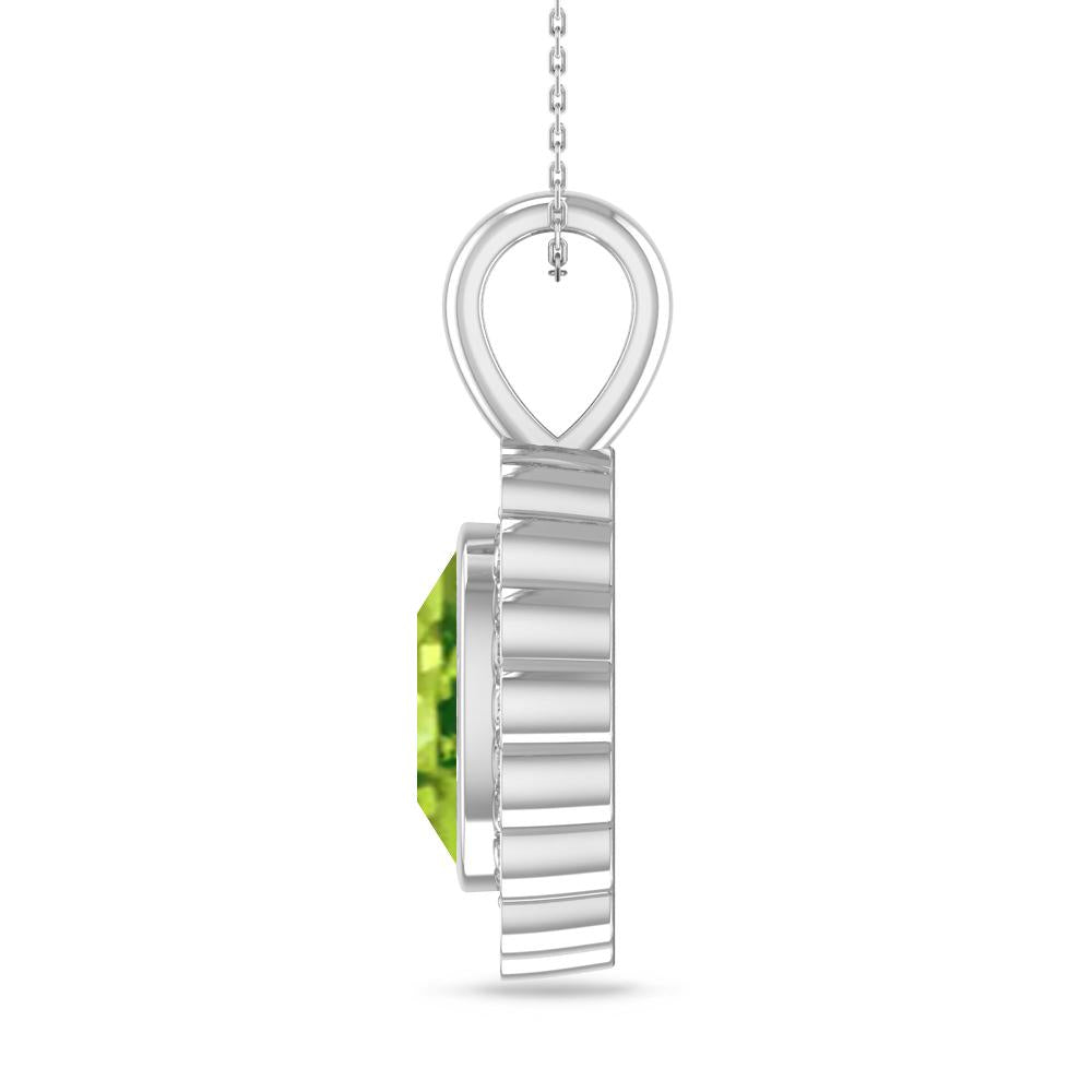 White Gold - Peridot