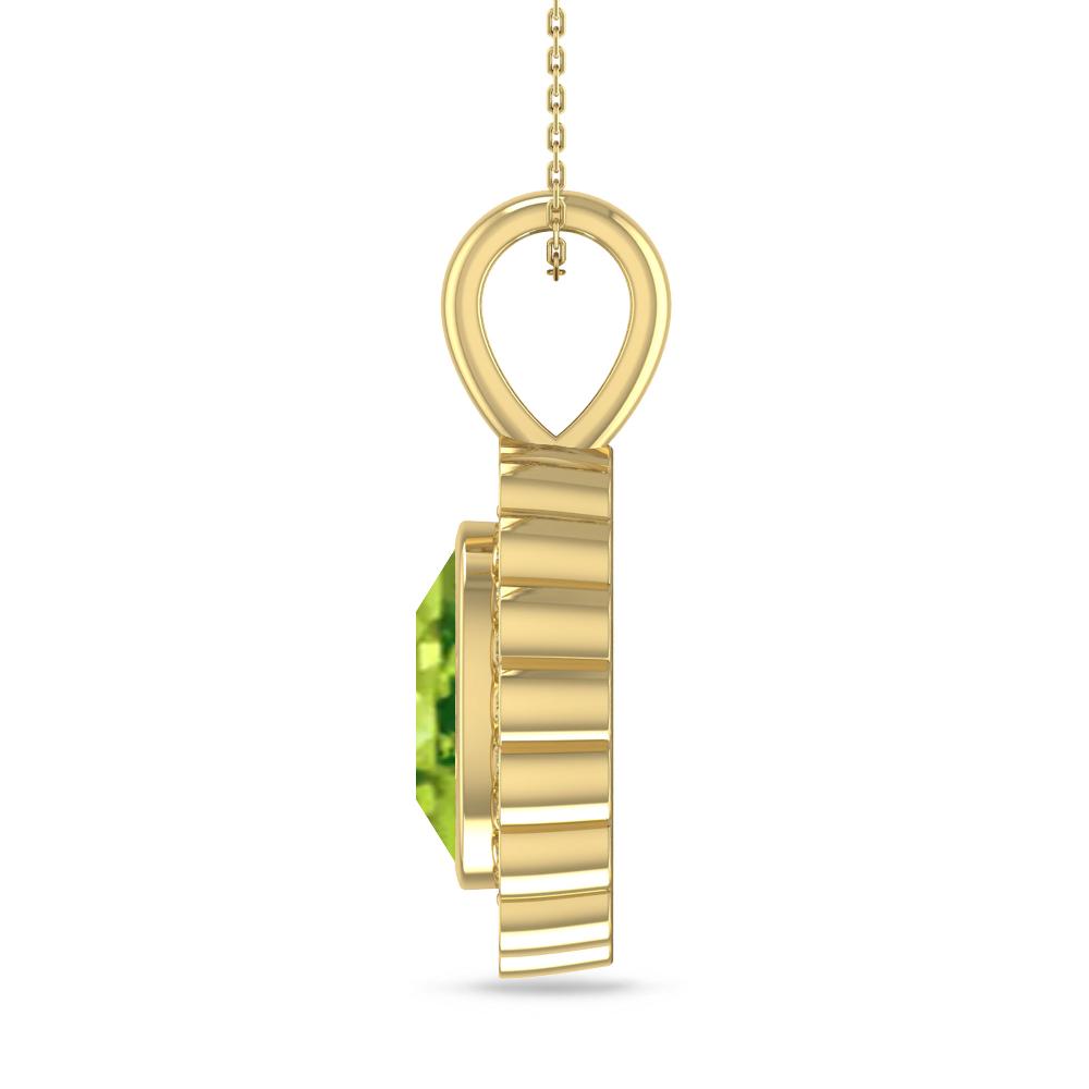 Yellow Gold - Peridot