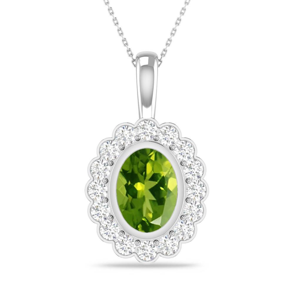 White Gold - Peridot