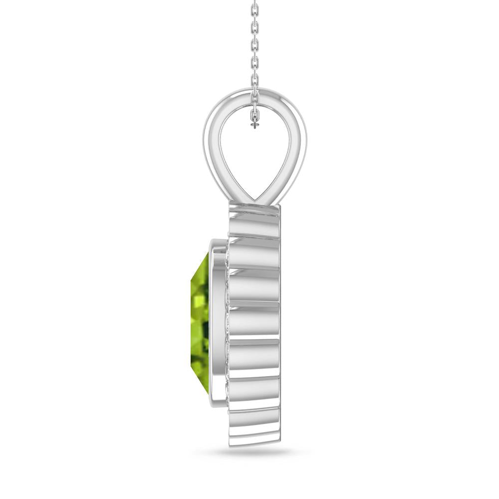 White Gold - Peridot