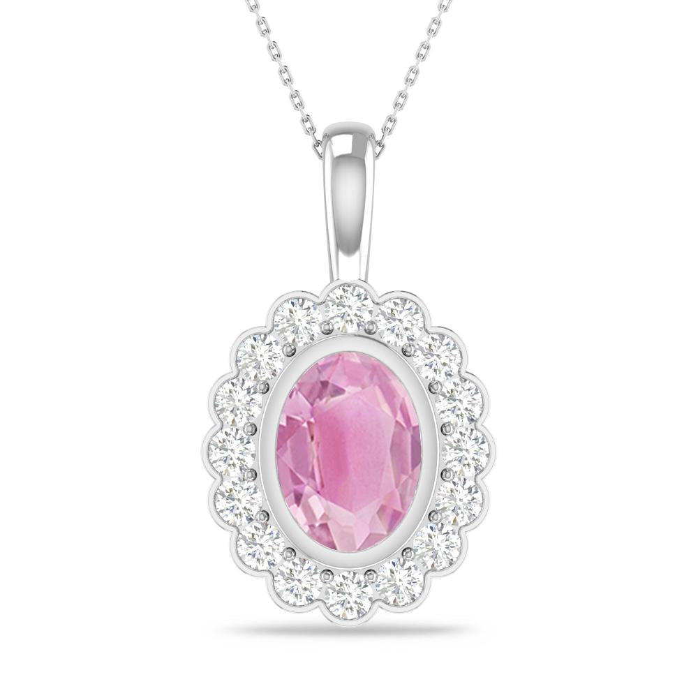 White Gold - Pink Tourmaline