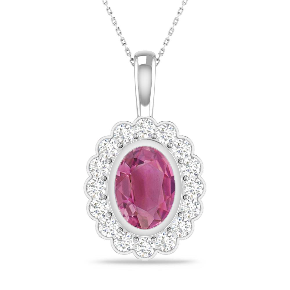 White Gold - Pink Tourmaline