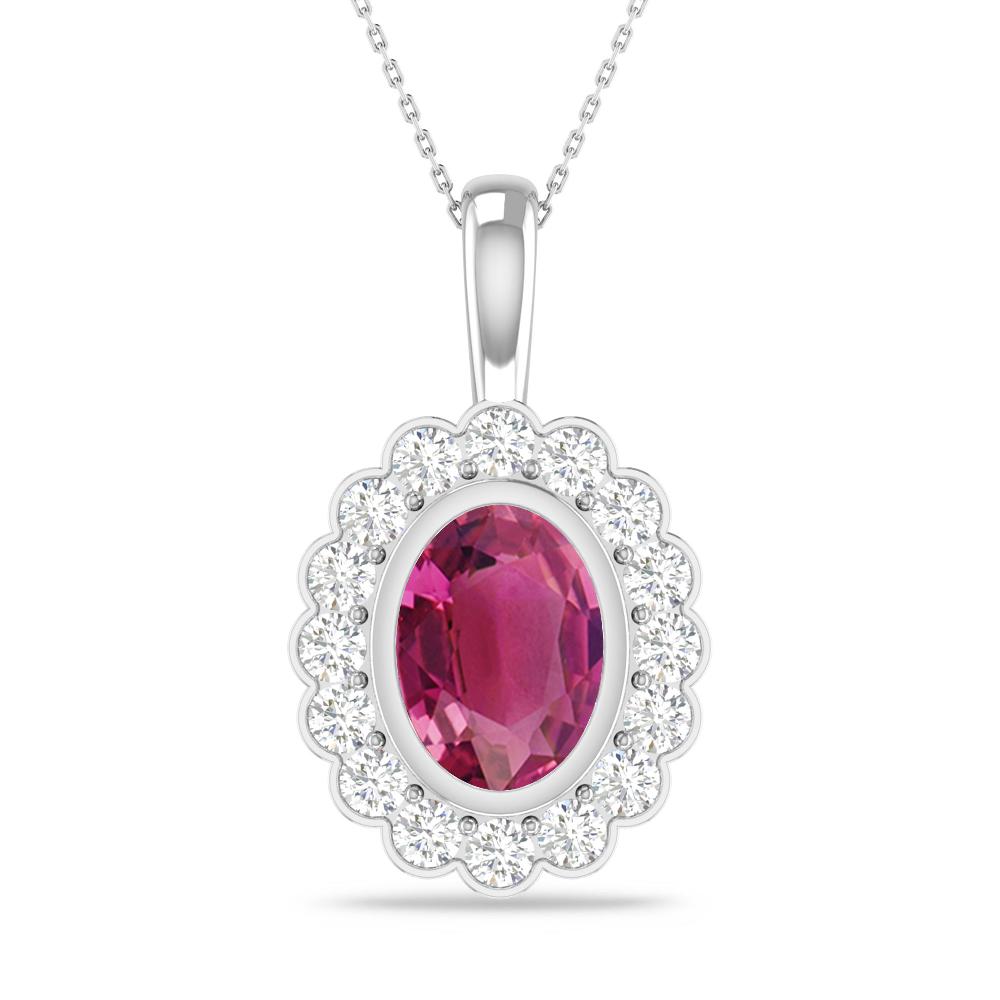 White Gold - Pink Tourmaline