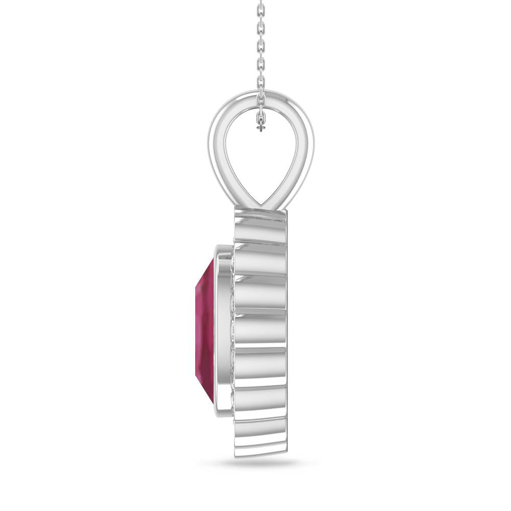 White Gold - Pink Tourmaline