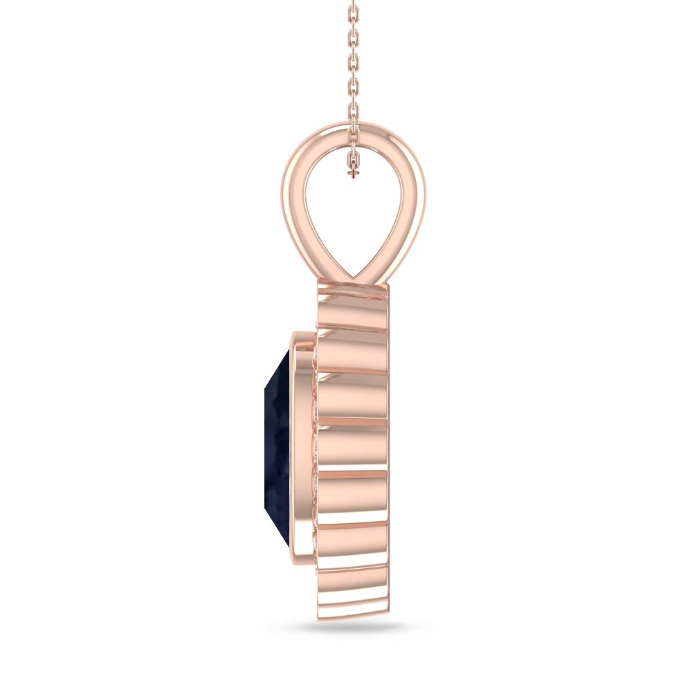 Rose Gold - Sapphire