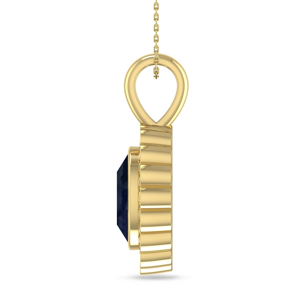 Yellow Gold - Sapphire
