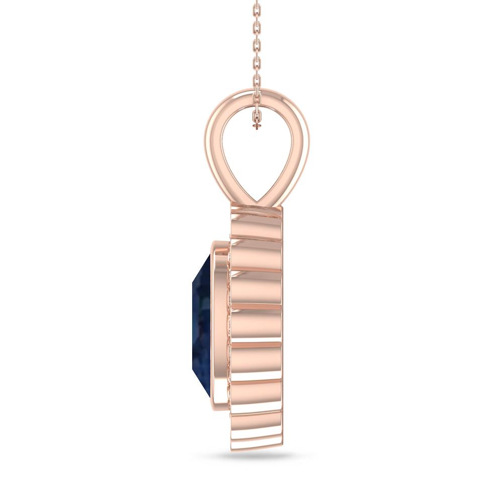 Rose Gold - Sapphire