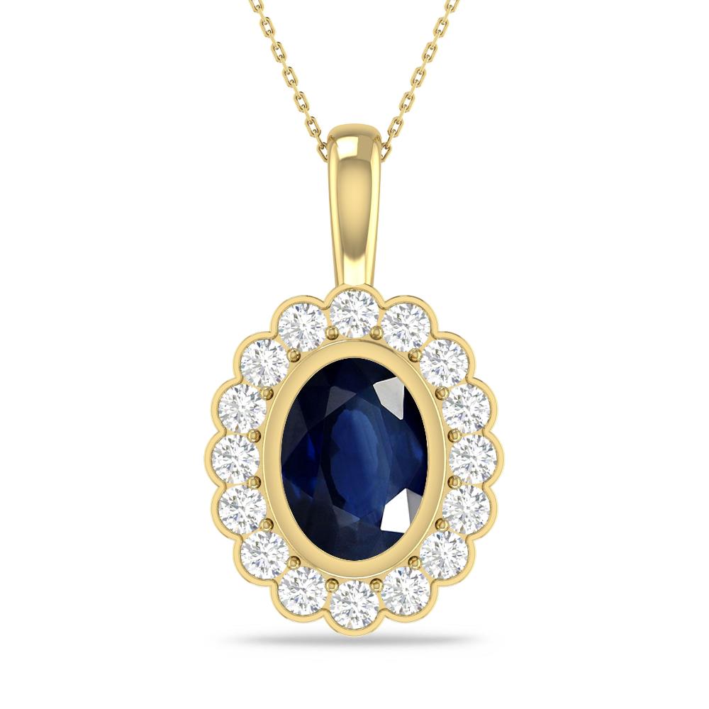 Yellow Gold - Sapphire
