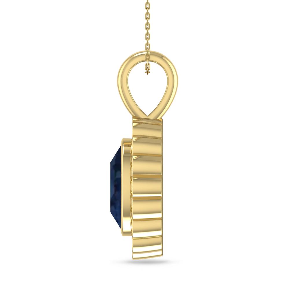 Yellow Gold - Sapphire