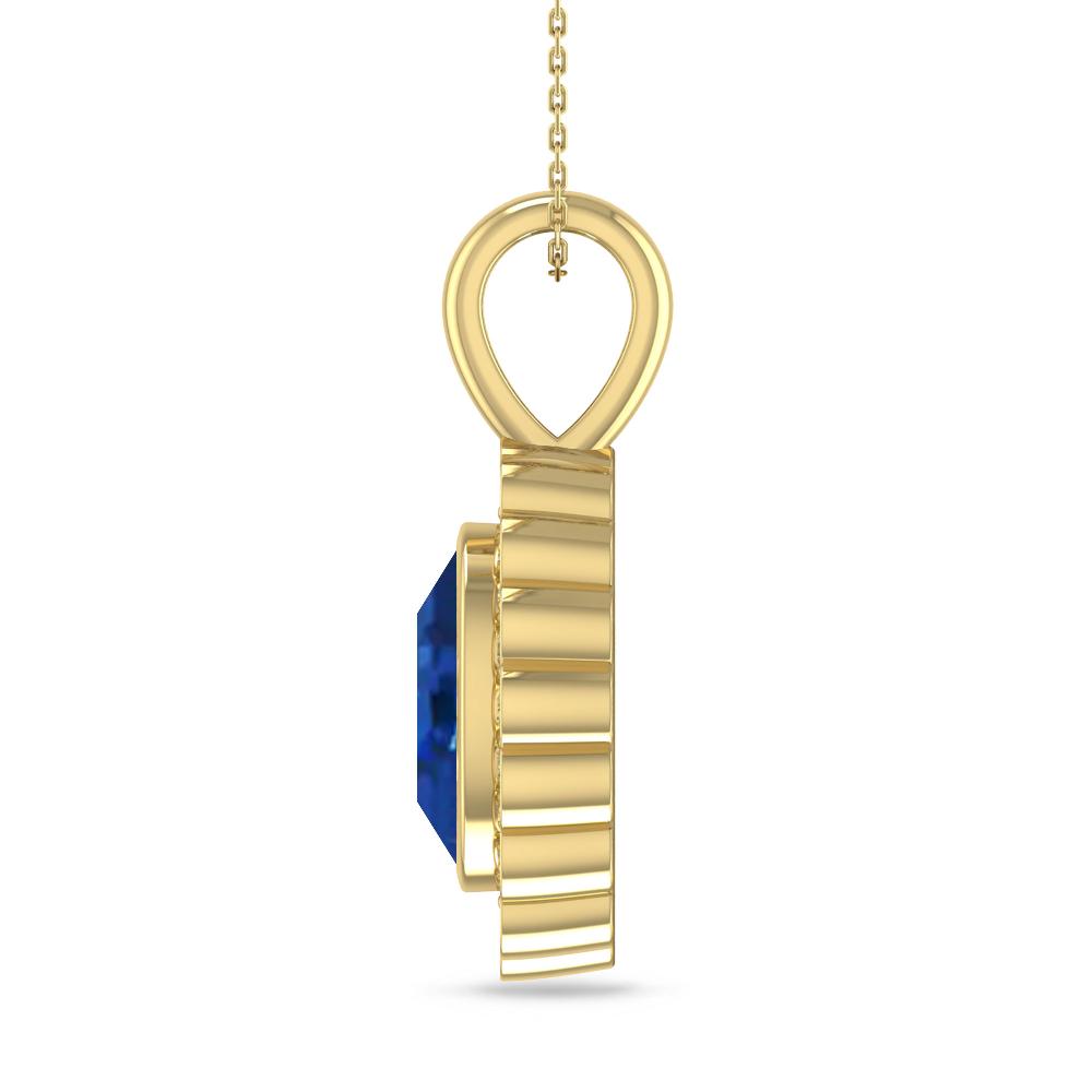 Yellow Gold - Sapphire