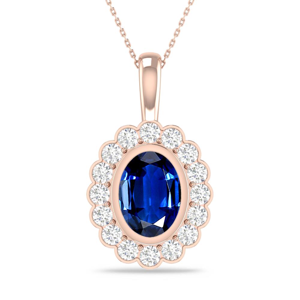 Rose Gold - Sapphire