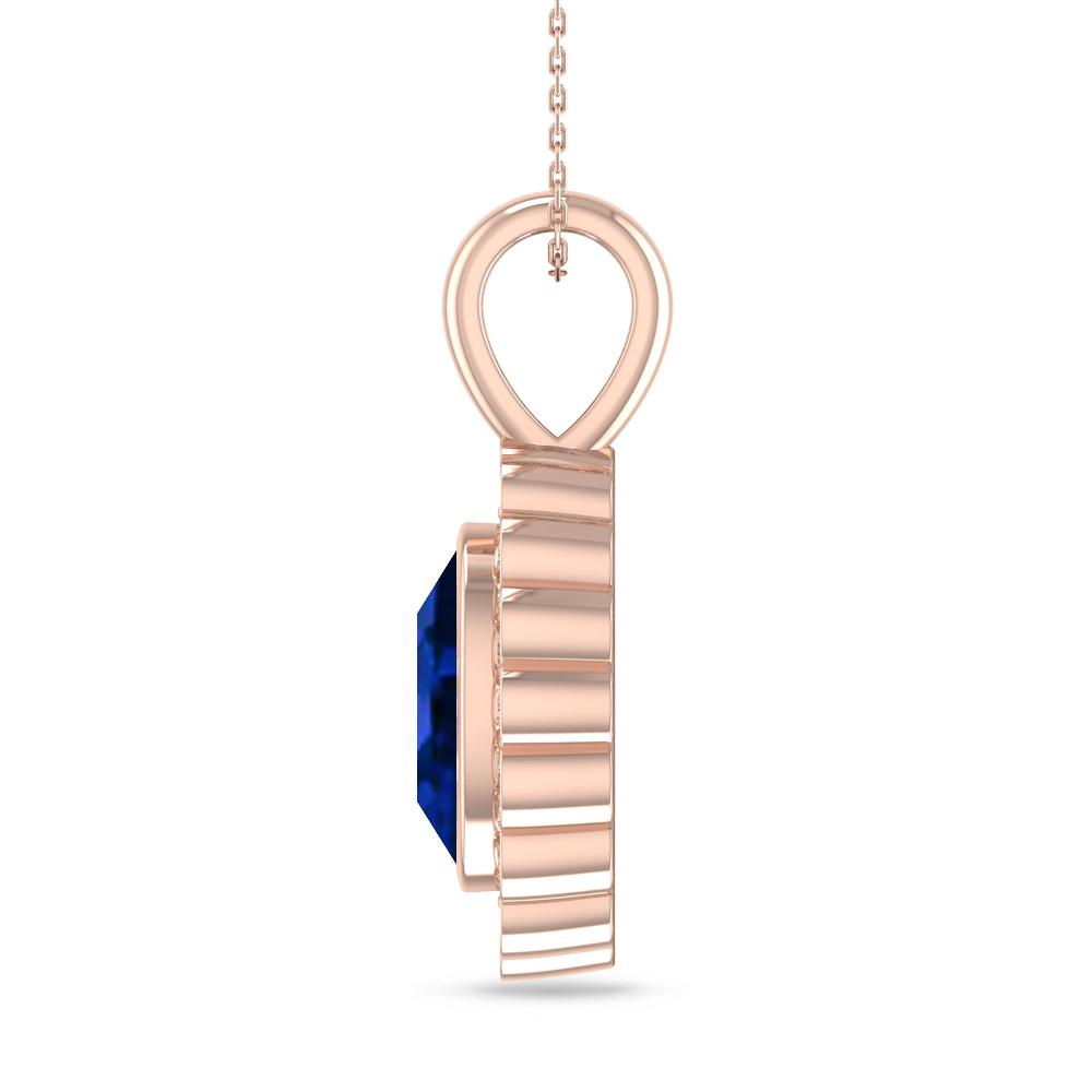 Rose Gold - Sapphire