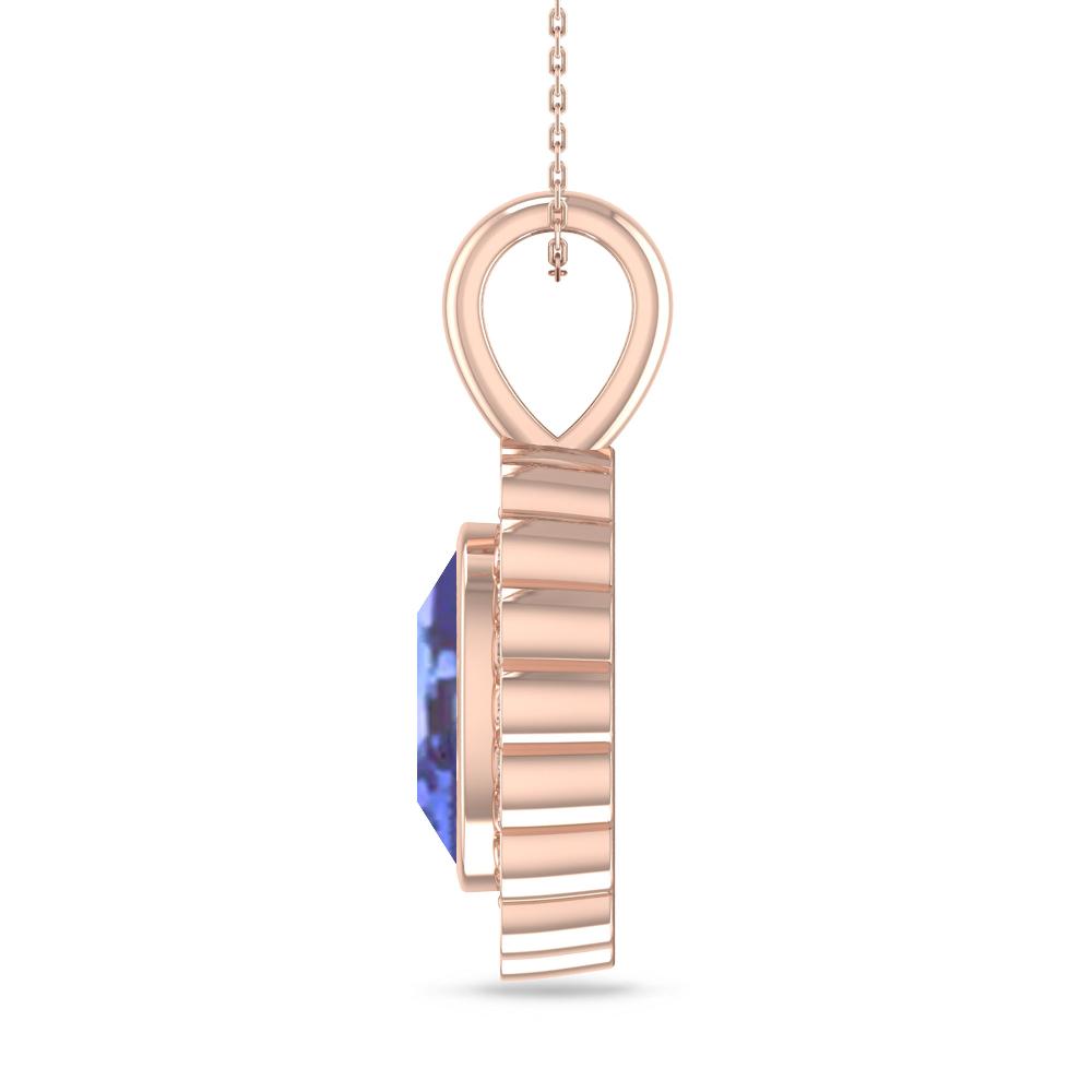 Rose Gold - Tanzanite