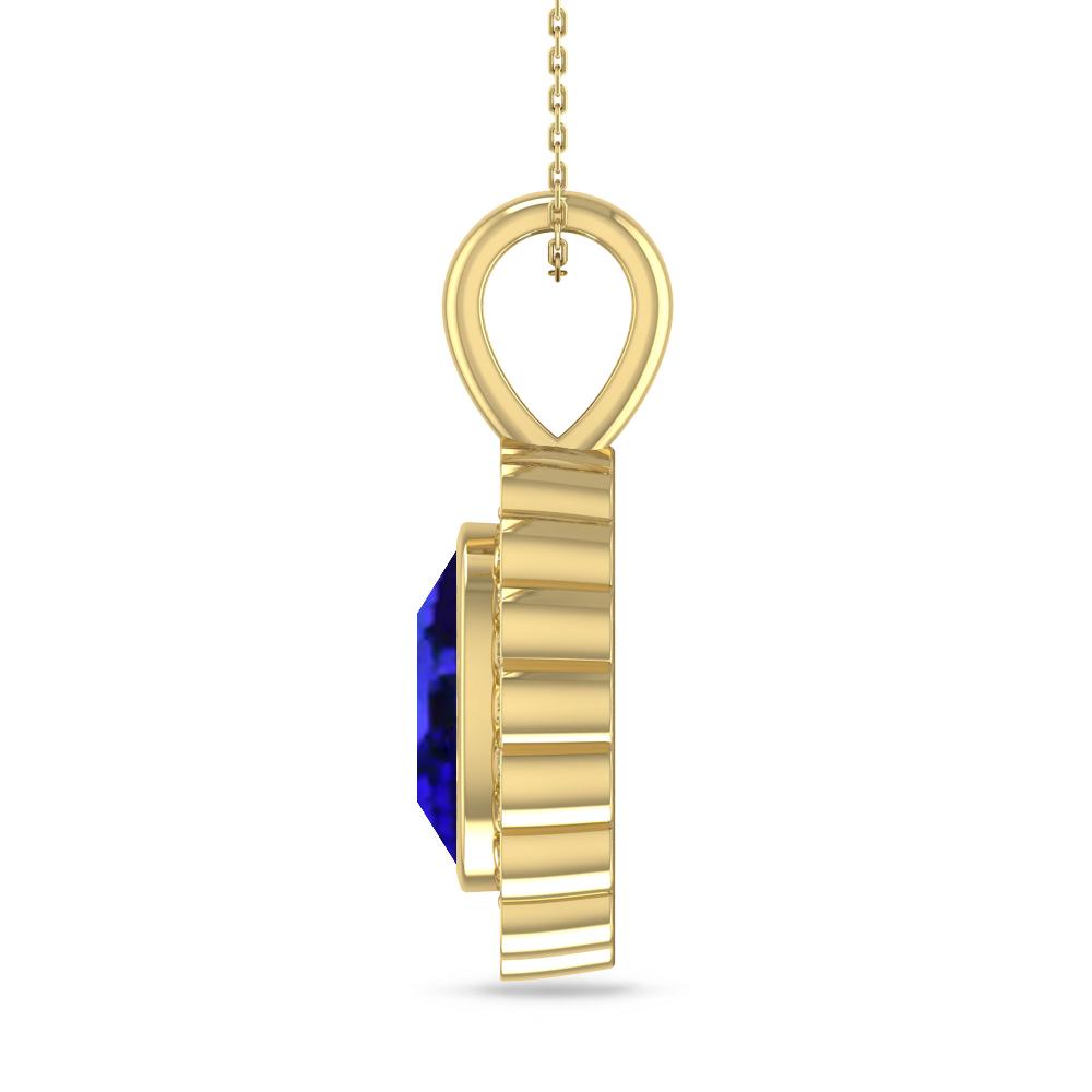 Yellow Gold - Tanzanite