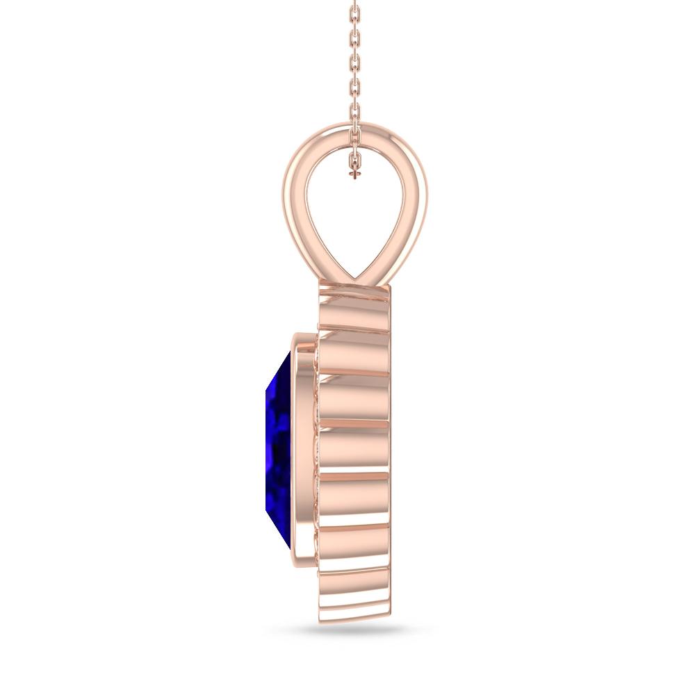 Rose Gold - Tanzanite