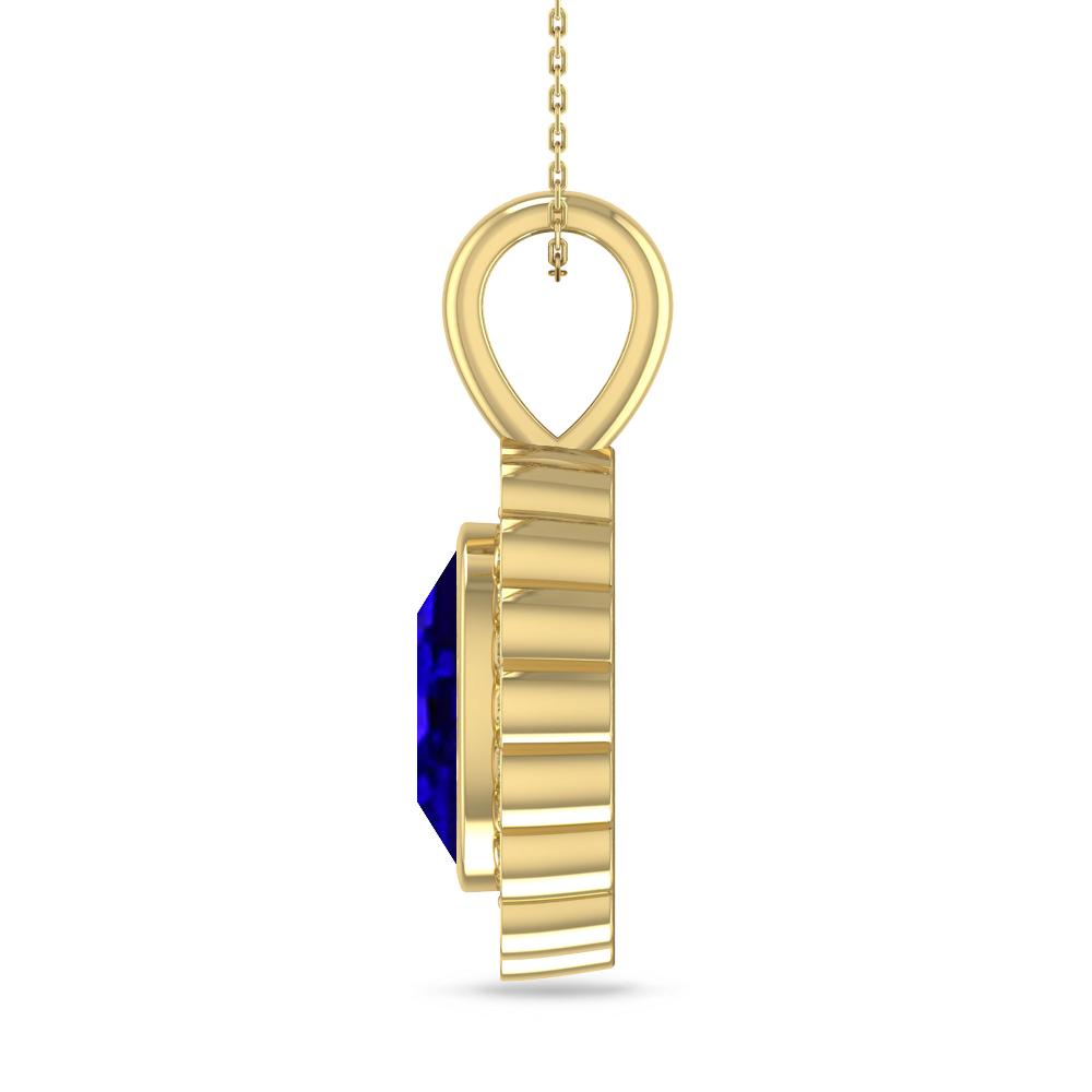 Yellow Gold - Tanzanite