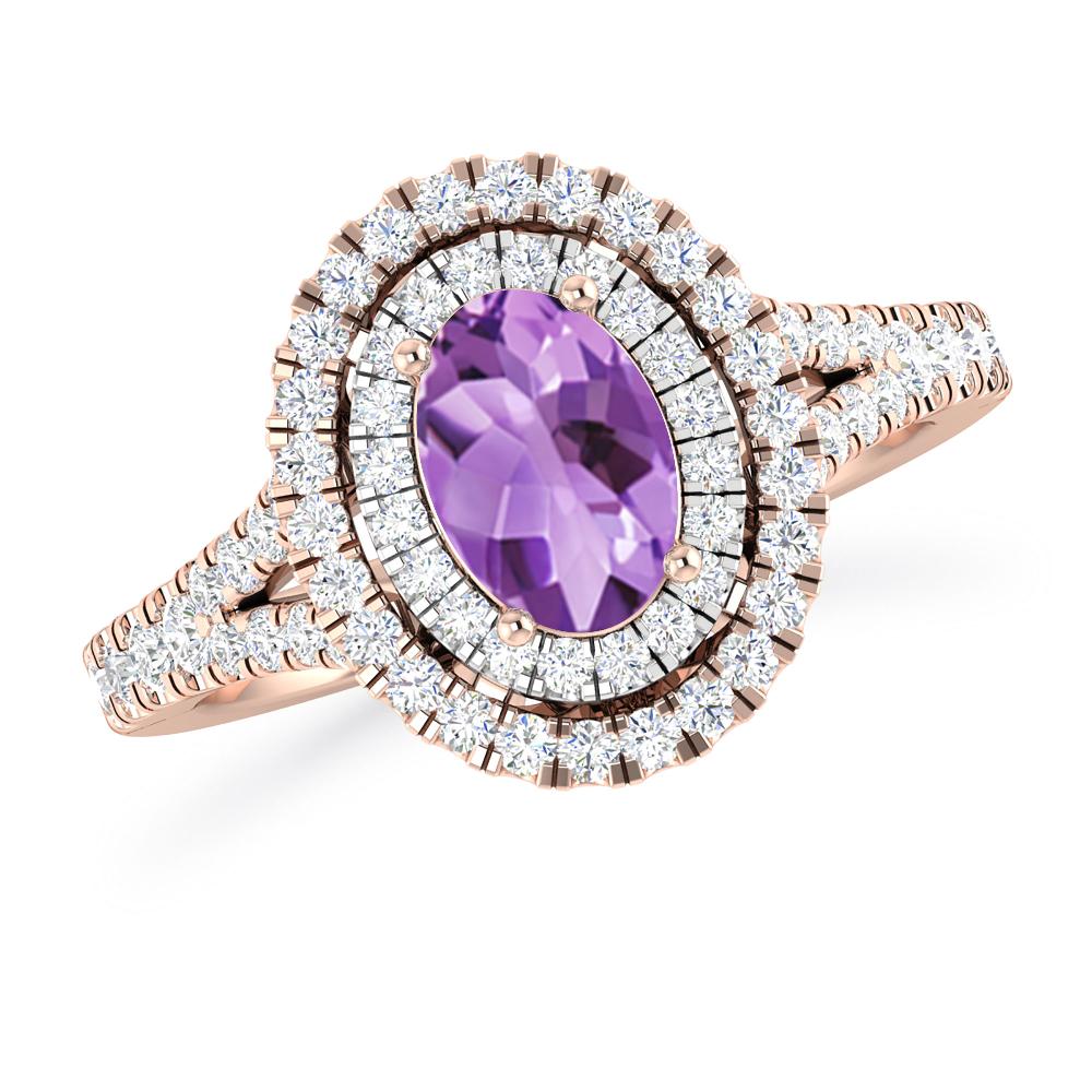 Rose Gold - Amethyst