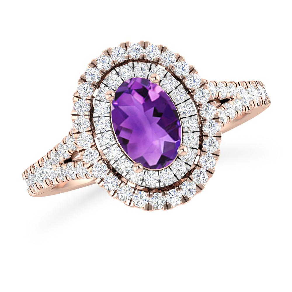 Rose Gold - Amethyst