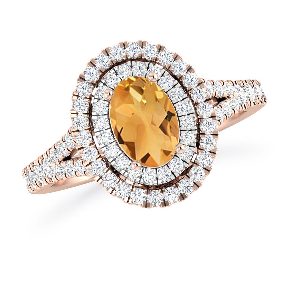 Rose Gold - Citrine