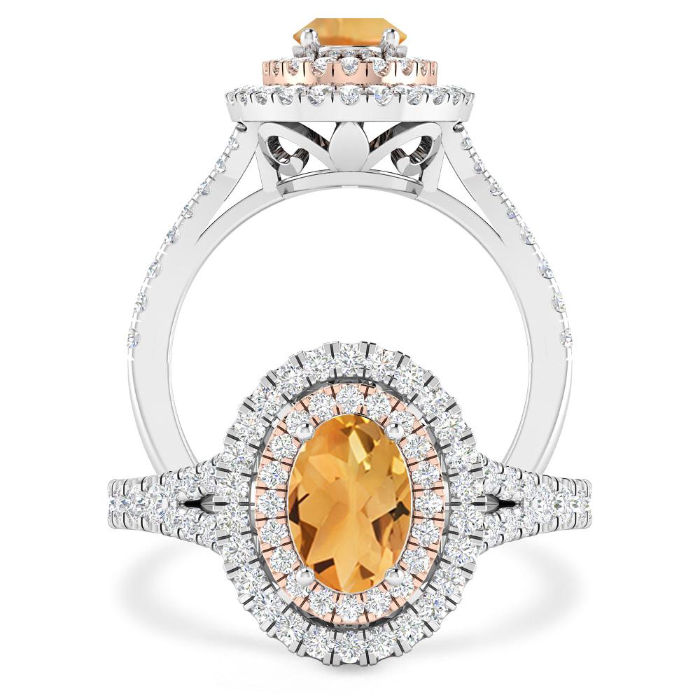 White Gold - Citrine