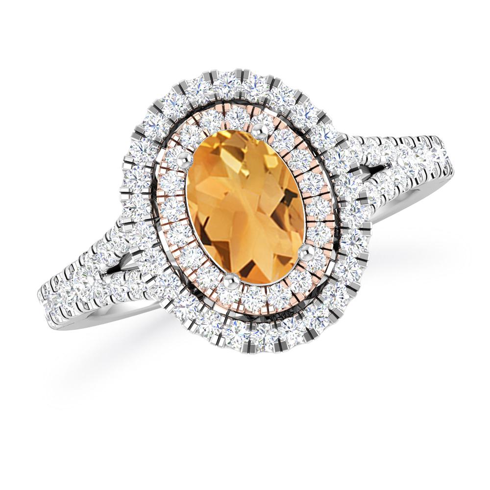 White Gold - Citrine