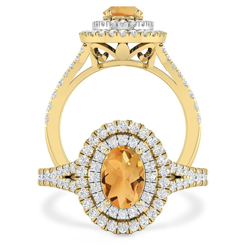 Yellow Gold - Citrine