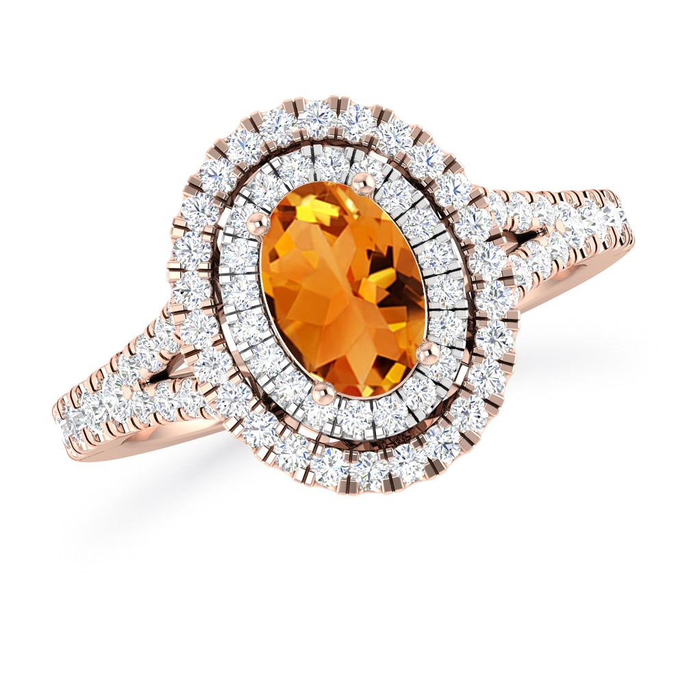 Rose Gold - Citrine