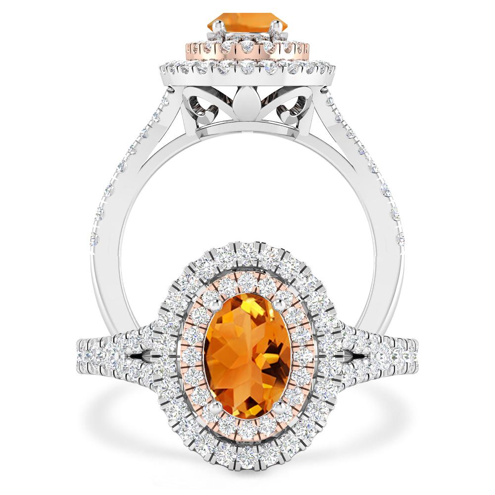 White Gold - Citrine