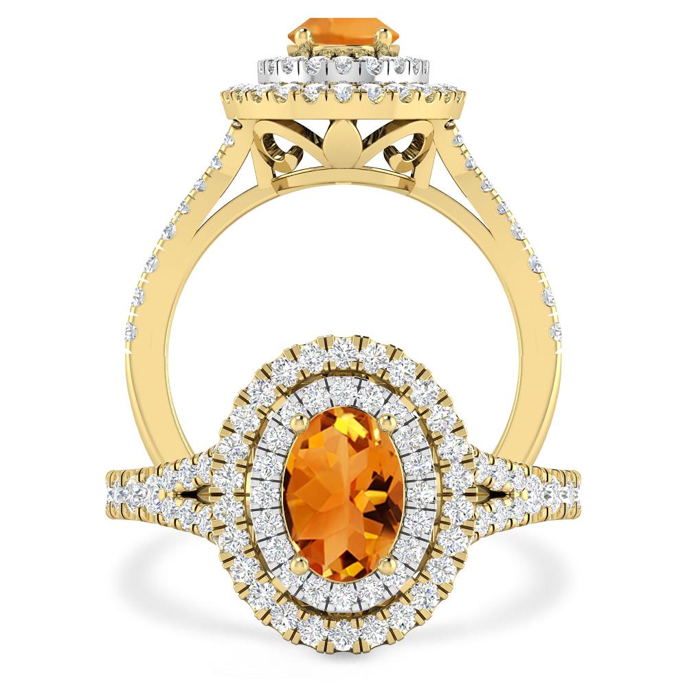 Yellow Gold - Citrine