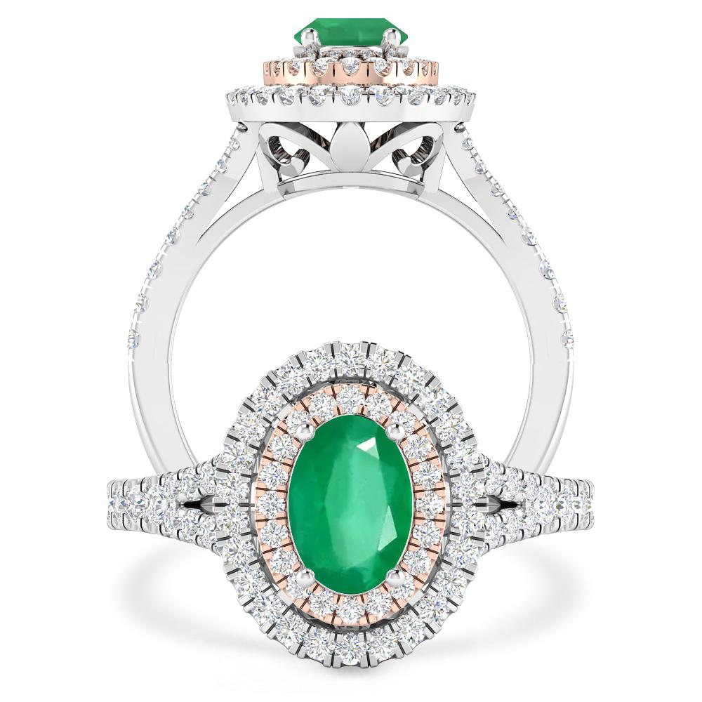 White Gold - Emerald