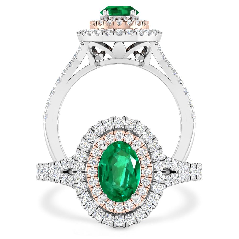 White Gold - Emerald