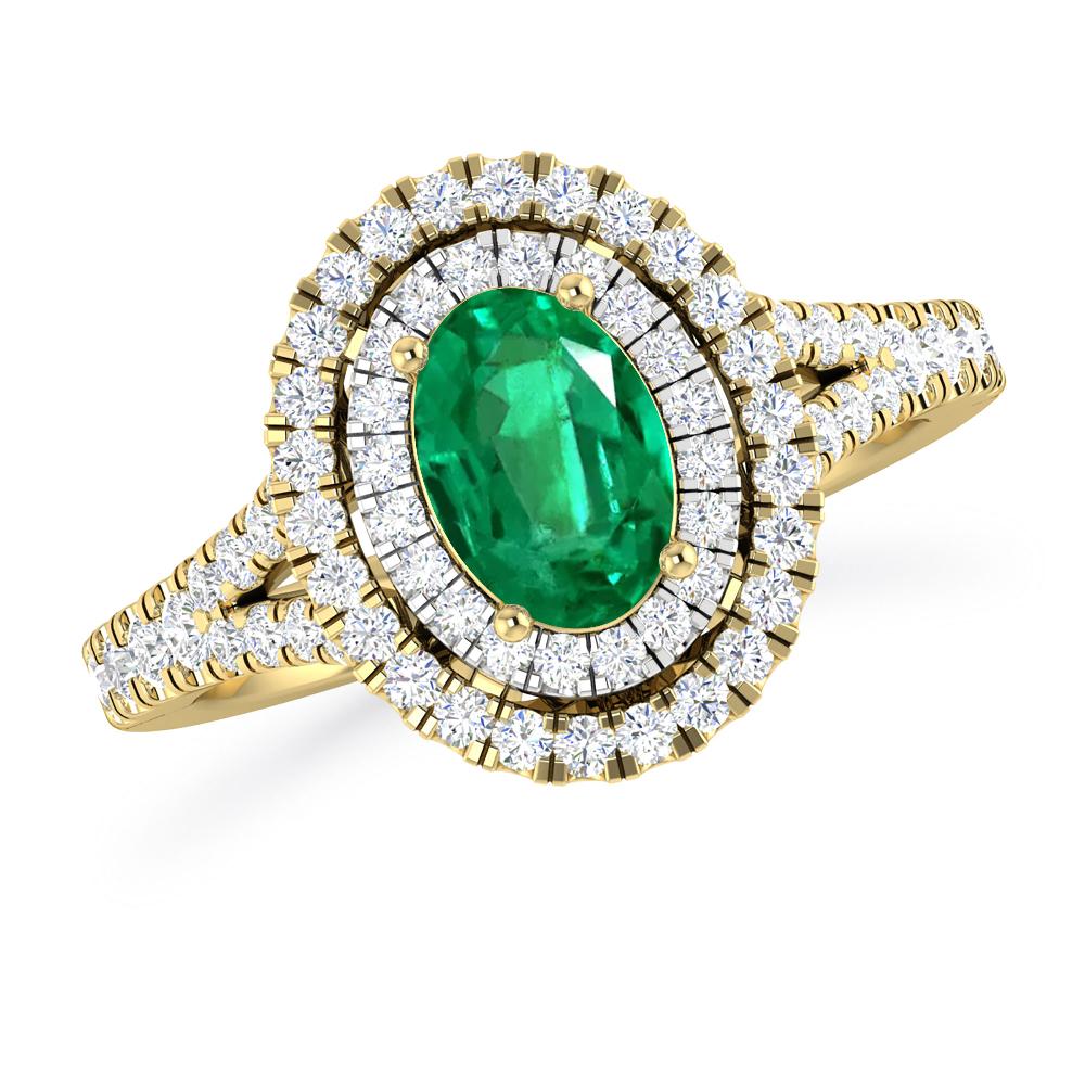 Yellow Gold - Emerald