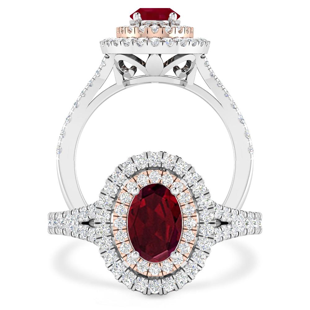 White Gold - Garnet