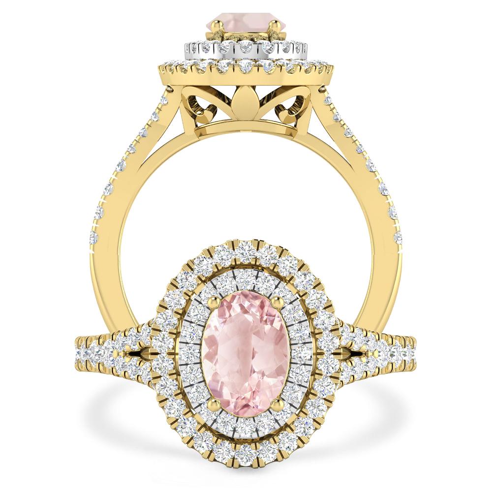 Yellow Gold - Morganite