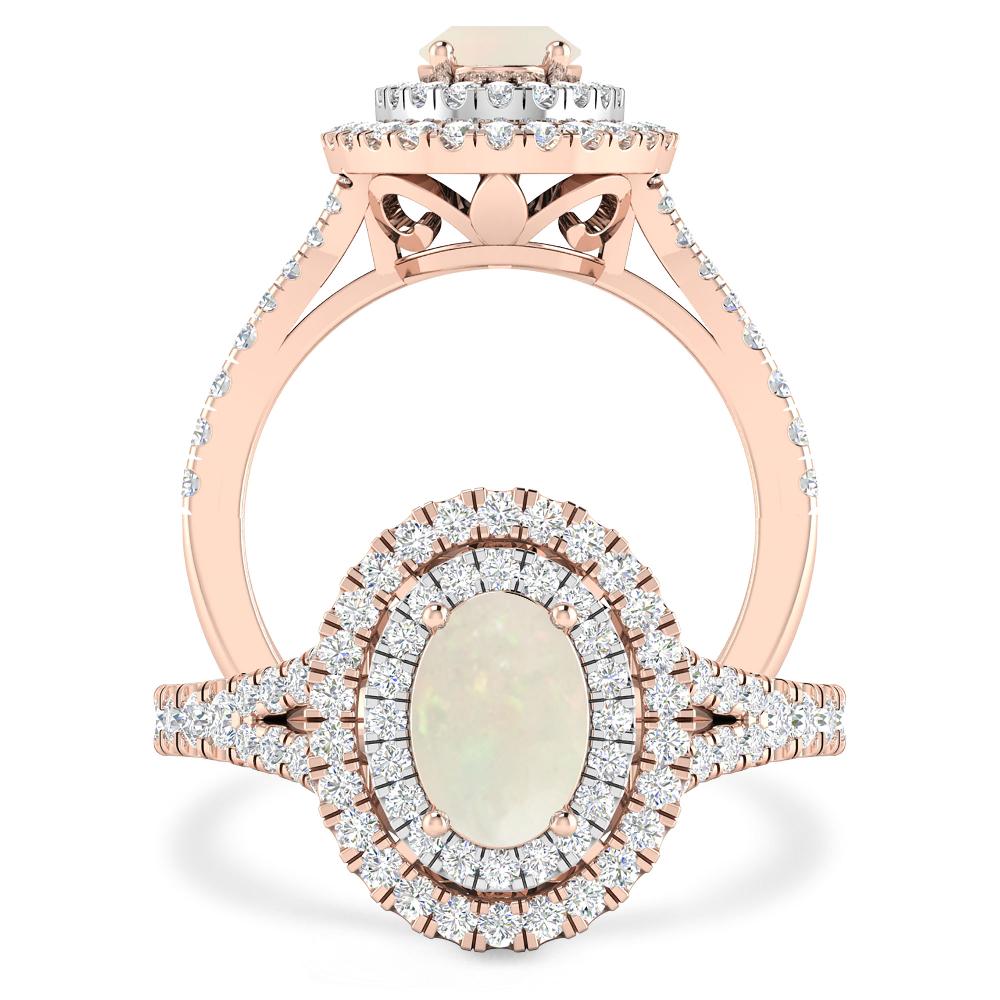 Rose Gold - Opal