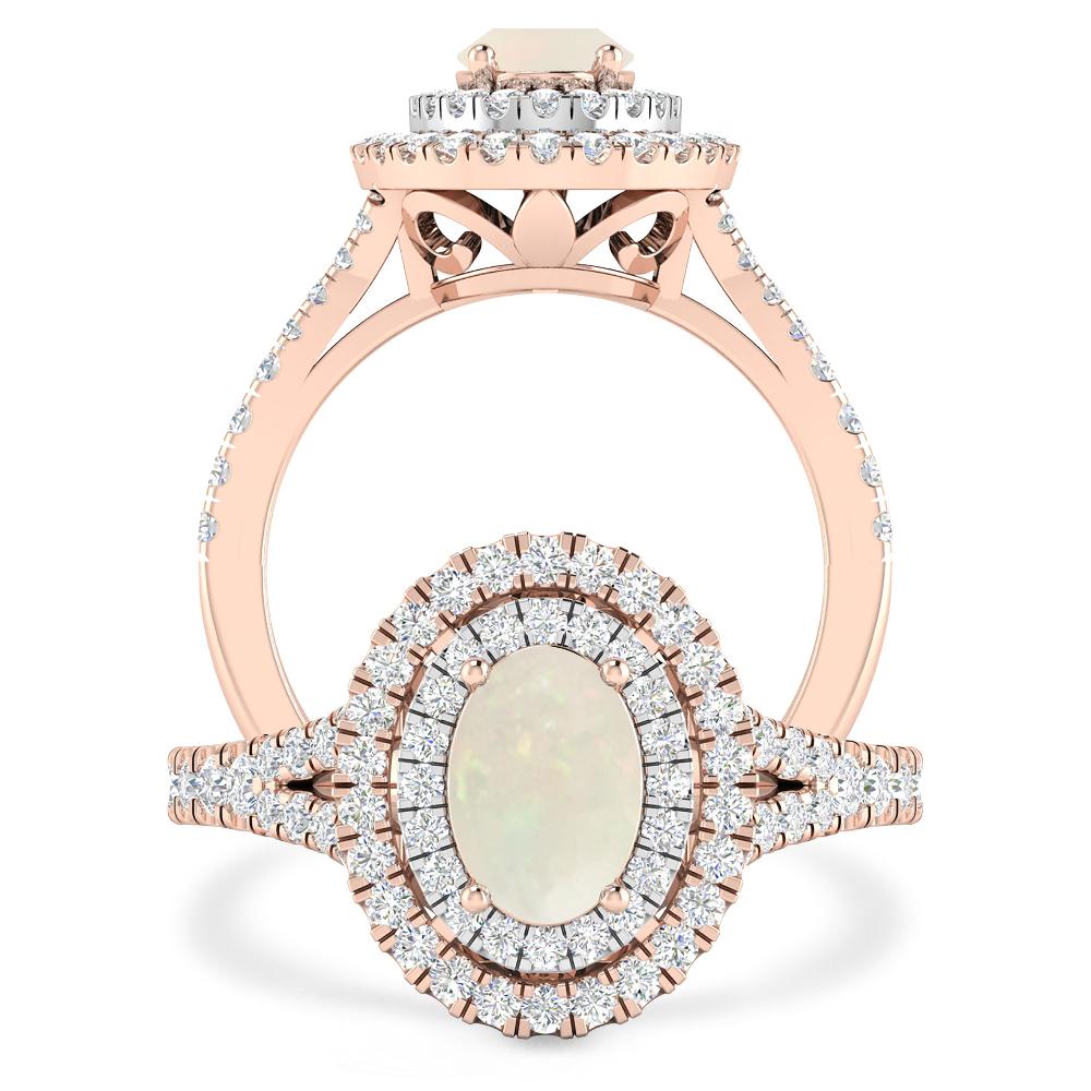 Rose Gold - Opal