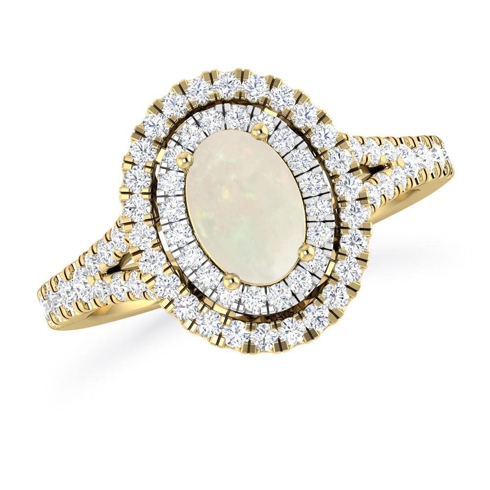 Yellow Gold - Opal