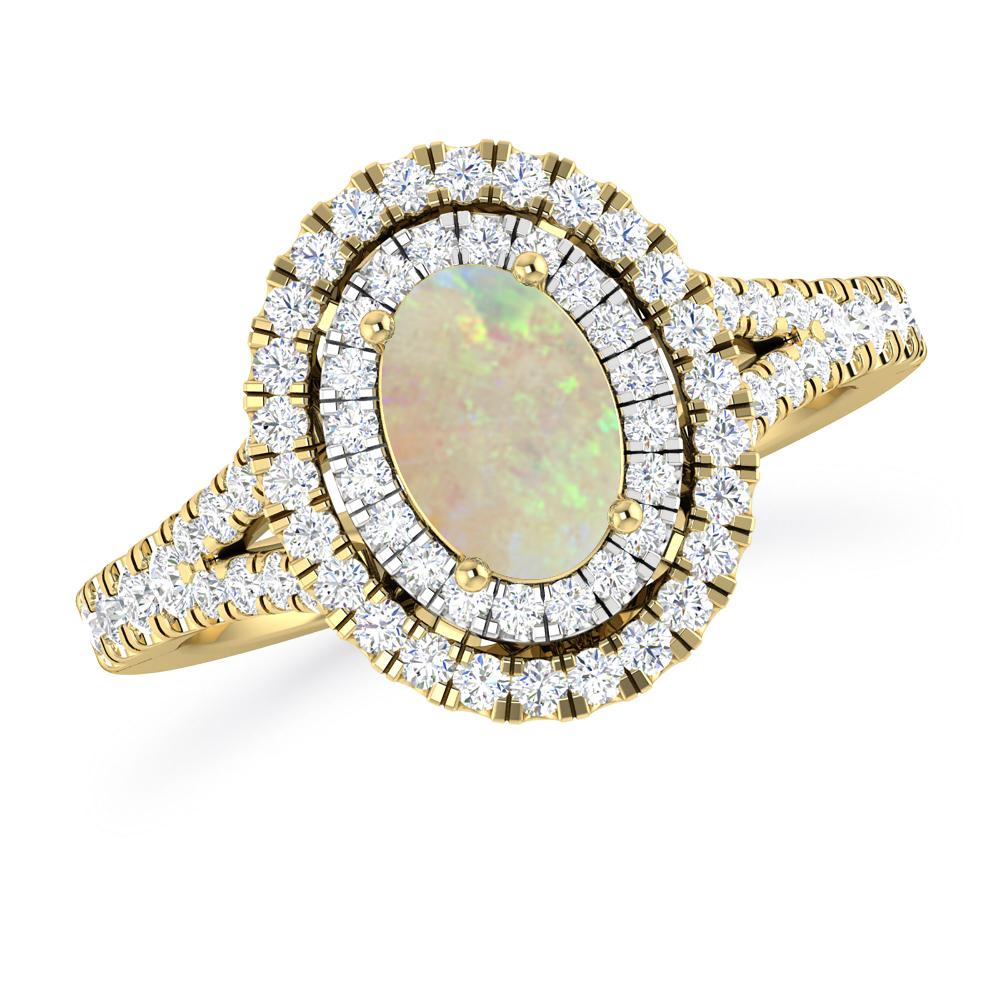 Yellow Gold - Opal