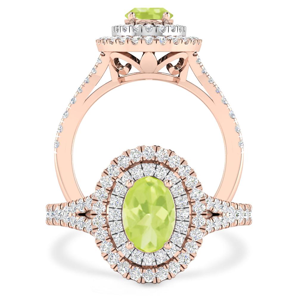 Rose Gold - Peridot